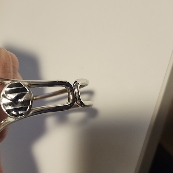 Anne Klein Silver and Black Women's Watch - Picture 2 of 5